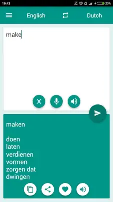 Dutch-English Translator android App screenshot 0